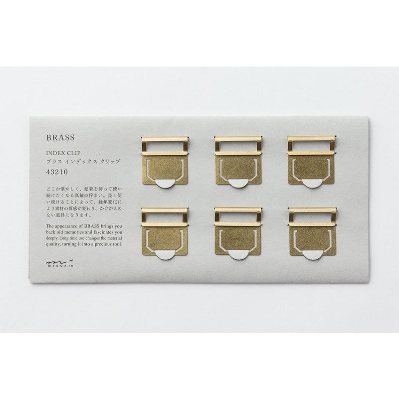 Midori Brass Index Clip (43210006) - Image 2